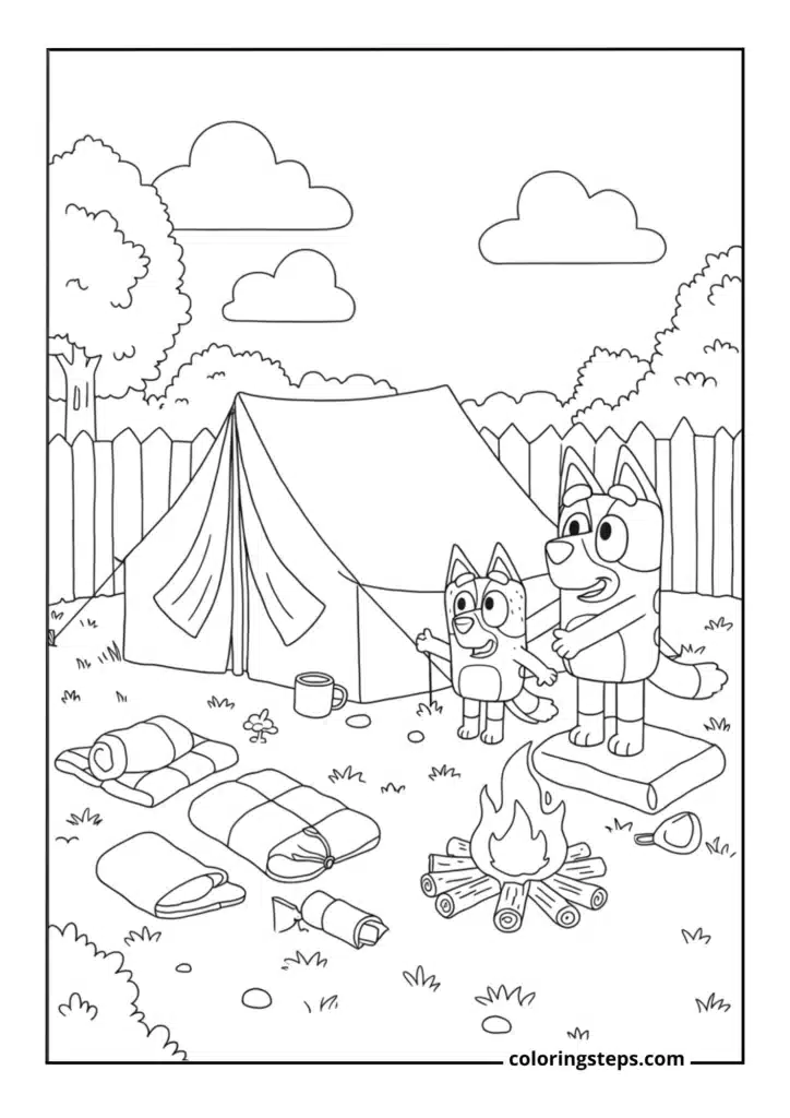 Backyard Camping Adventure
