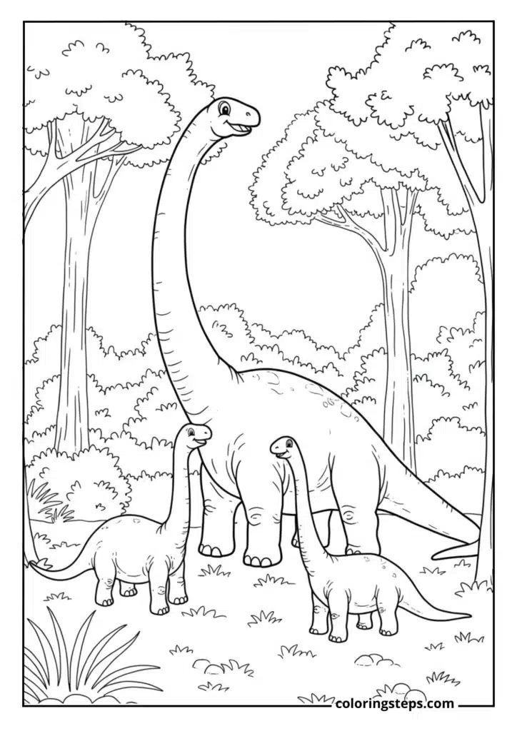 Brontosaurus Herd