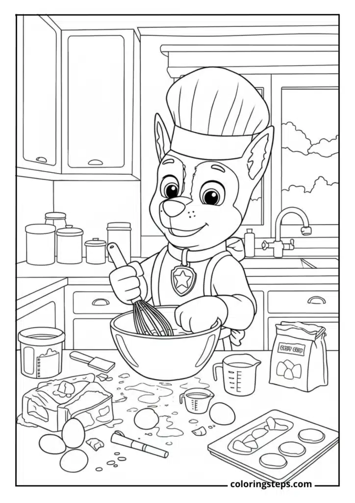 Chase the Police Pup Chef
