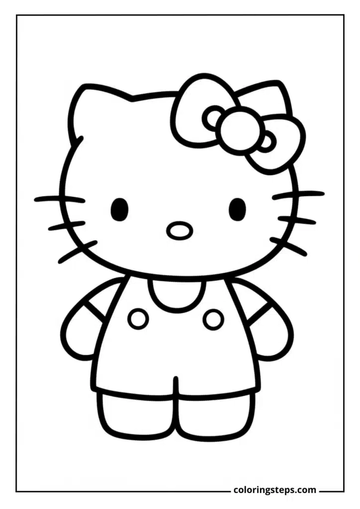 Classic Hello Kitty Portrait