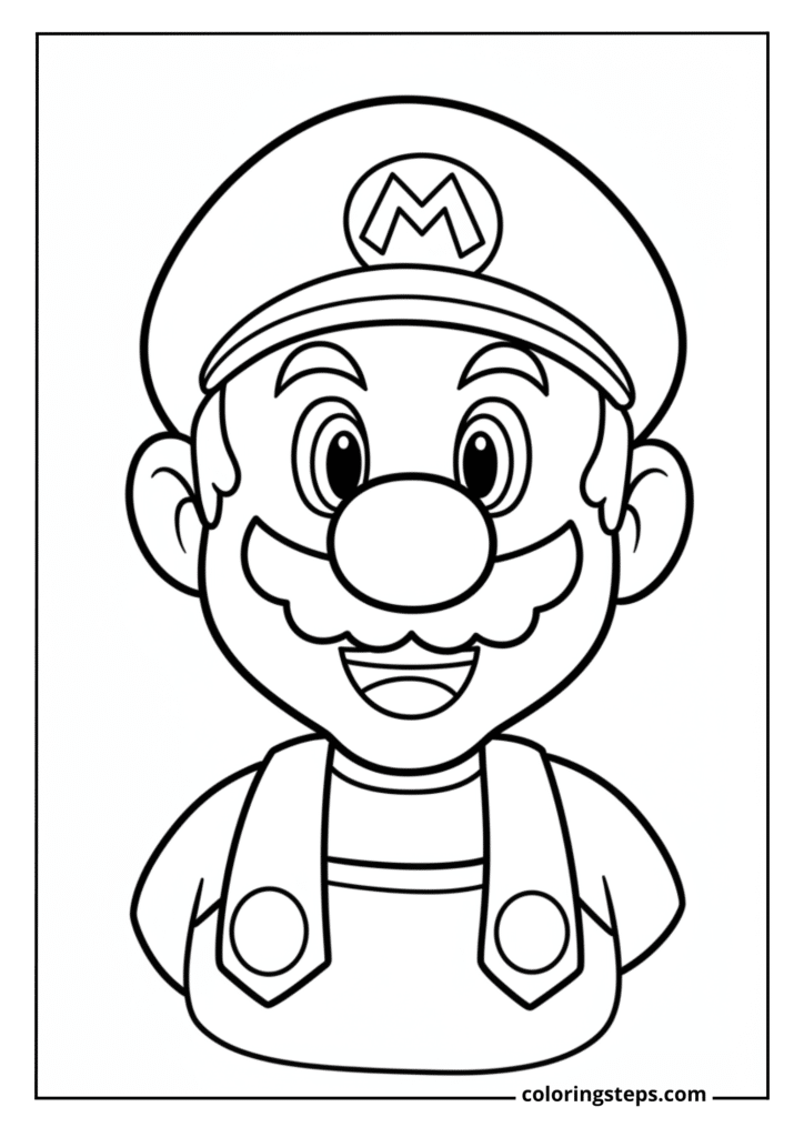 Classic Mario Portrait