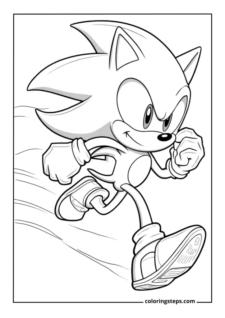 Classic Sonic Running
