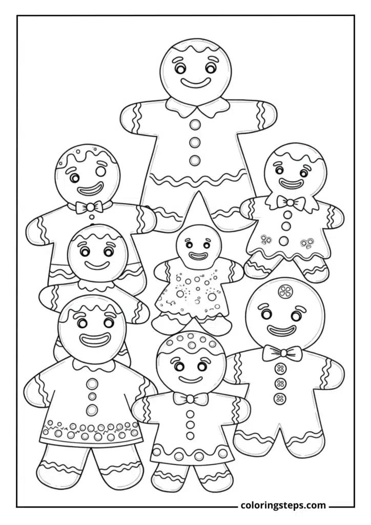 Gingerbread Family