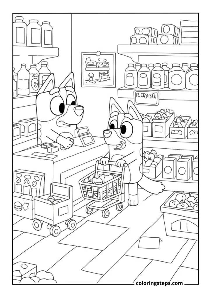 Grocery Shopping Game