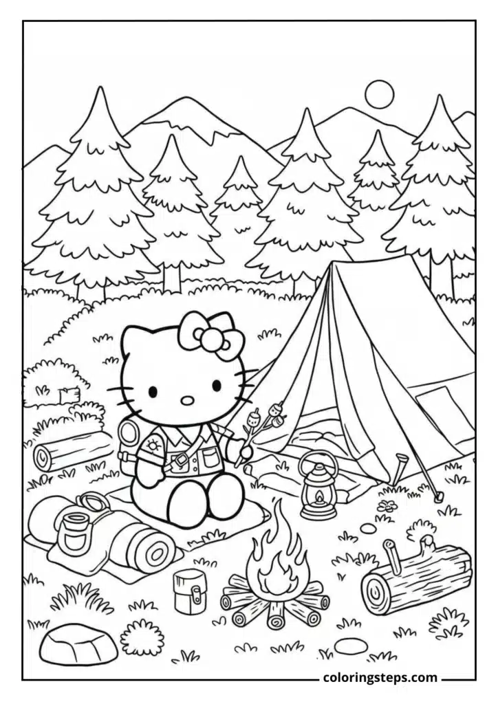 Hello Kitty Camping Trip