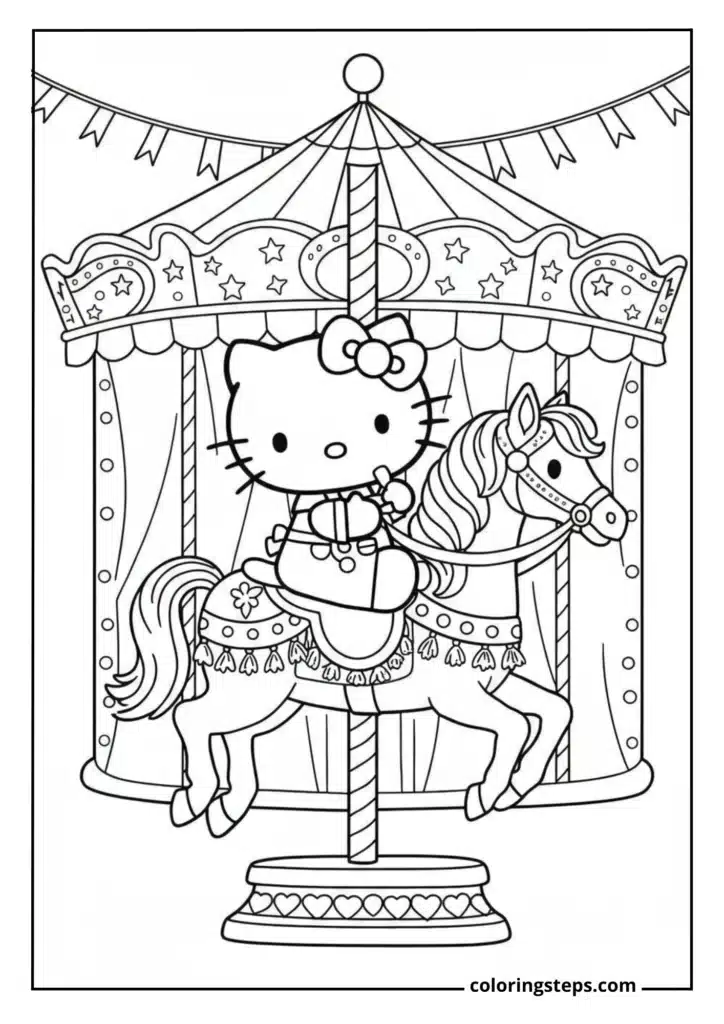 Hello Kitty Carousel Adventure