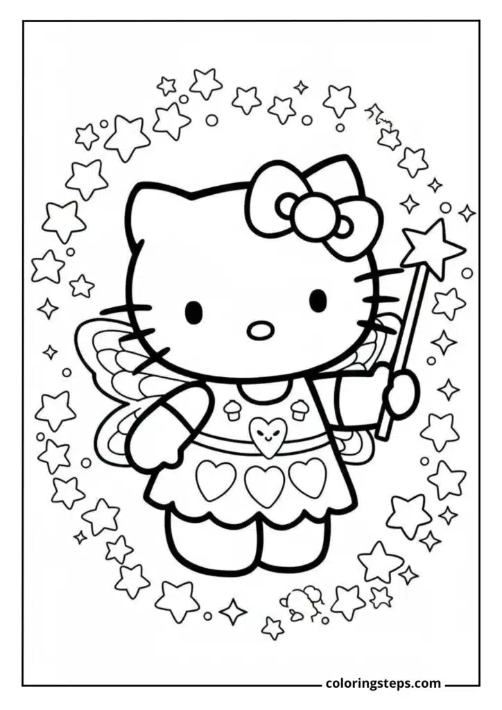 Hello Kitty Fairy Godmother