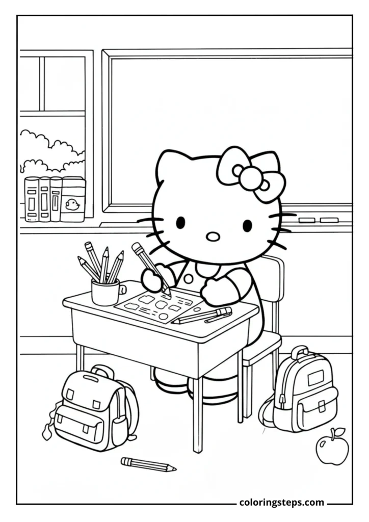 Hello Kitty School Day