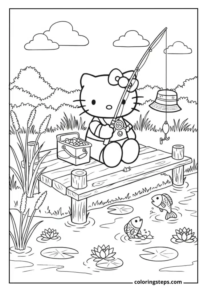 Hello Kitty's Fishing Trip