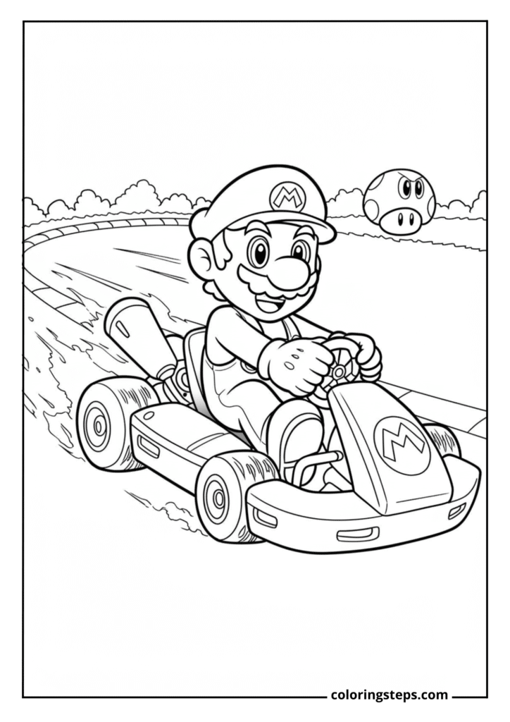 Mario Kart Racing