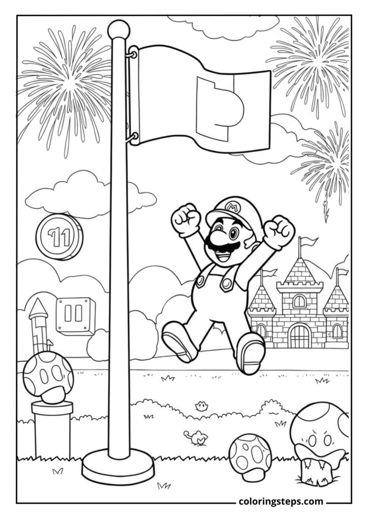 Mario's Victory Celebration