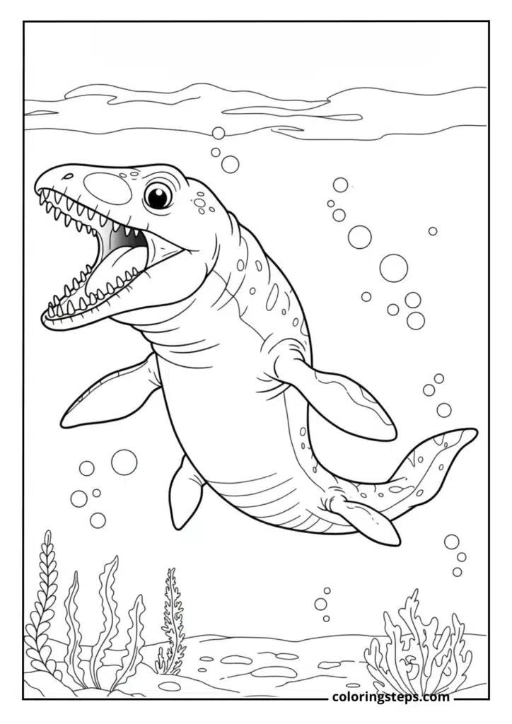 Mosasaur Predator