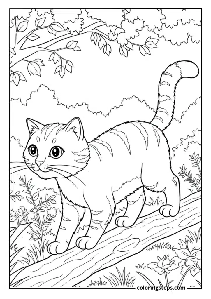 Outdoor Adventure Cat