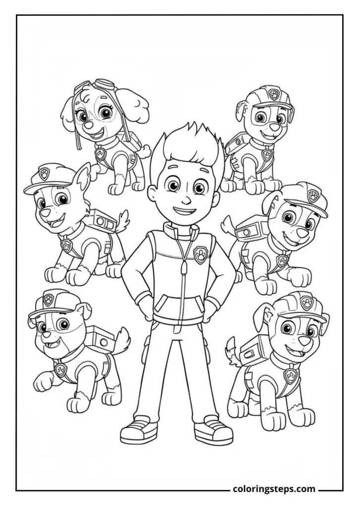 Paw Patrol Team Assembly