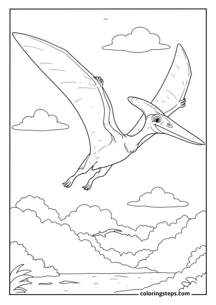 Pteranodon Soaring