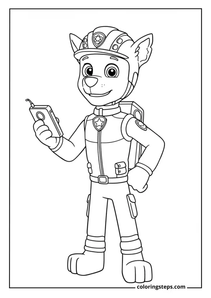 Ryder with Pup-Pad
