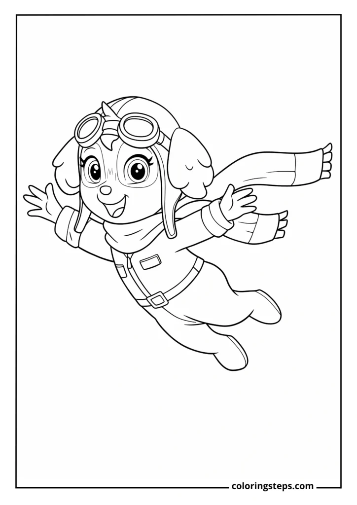 Skye the Aviation Pup