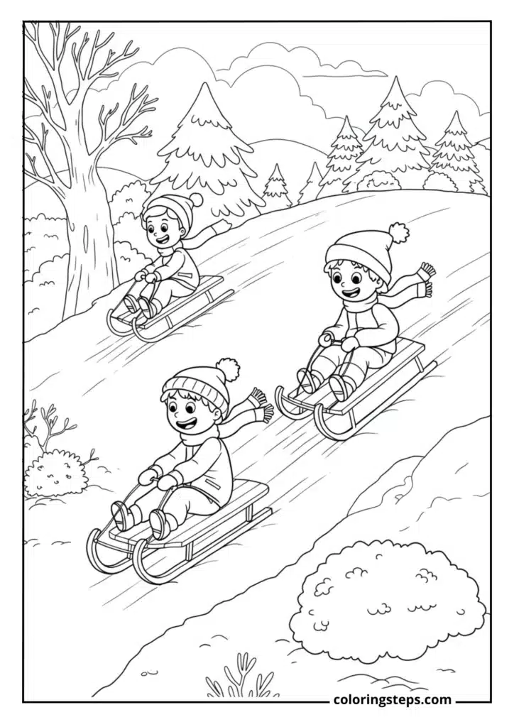 Sledding Adventure