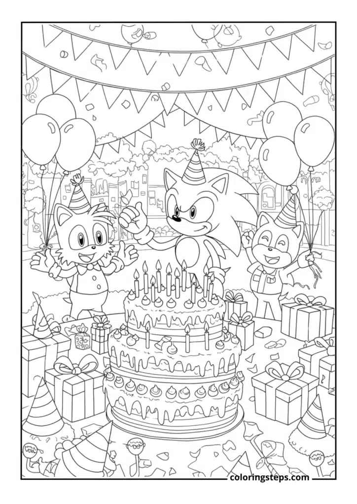 Sonic Birthday Party