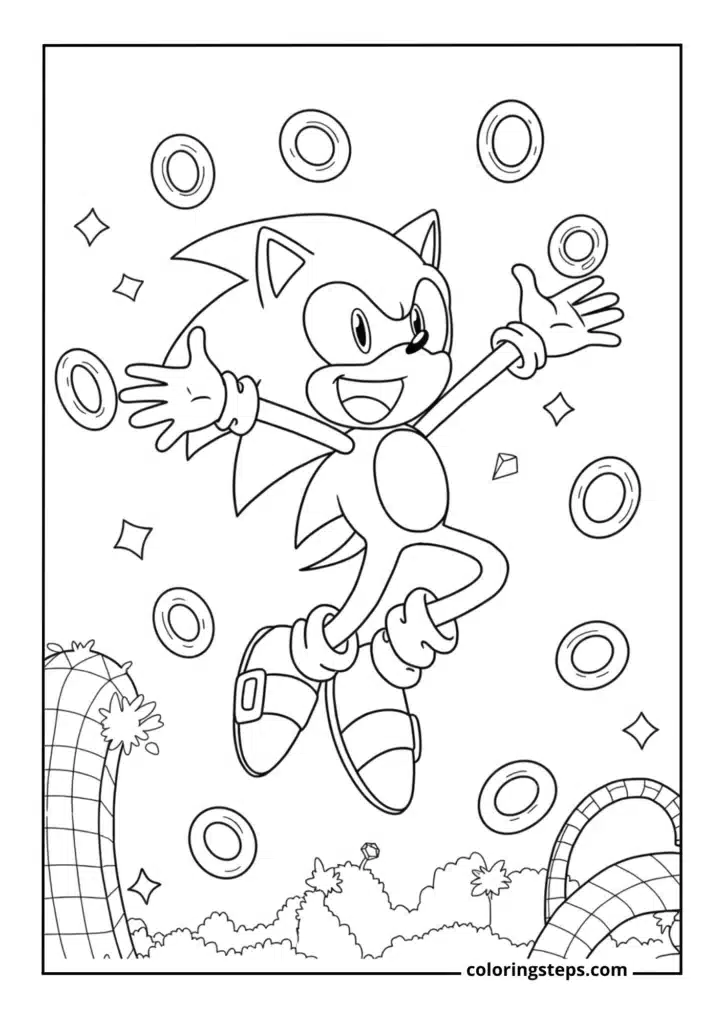 Sonic Collecting Rings