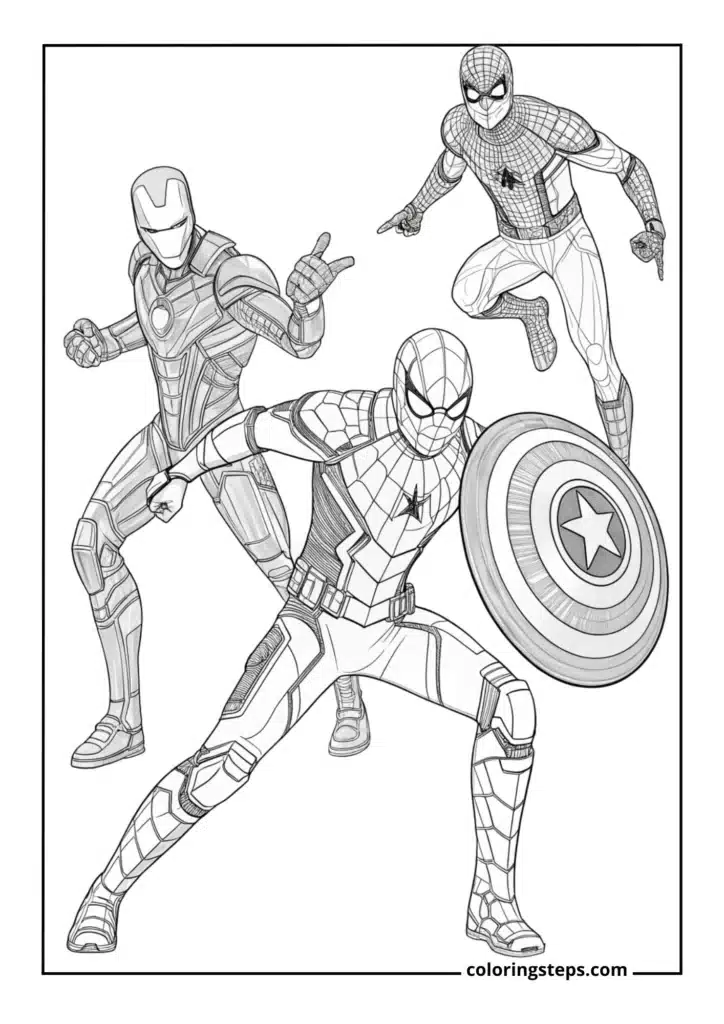 Spider-Man Team-Up Scene