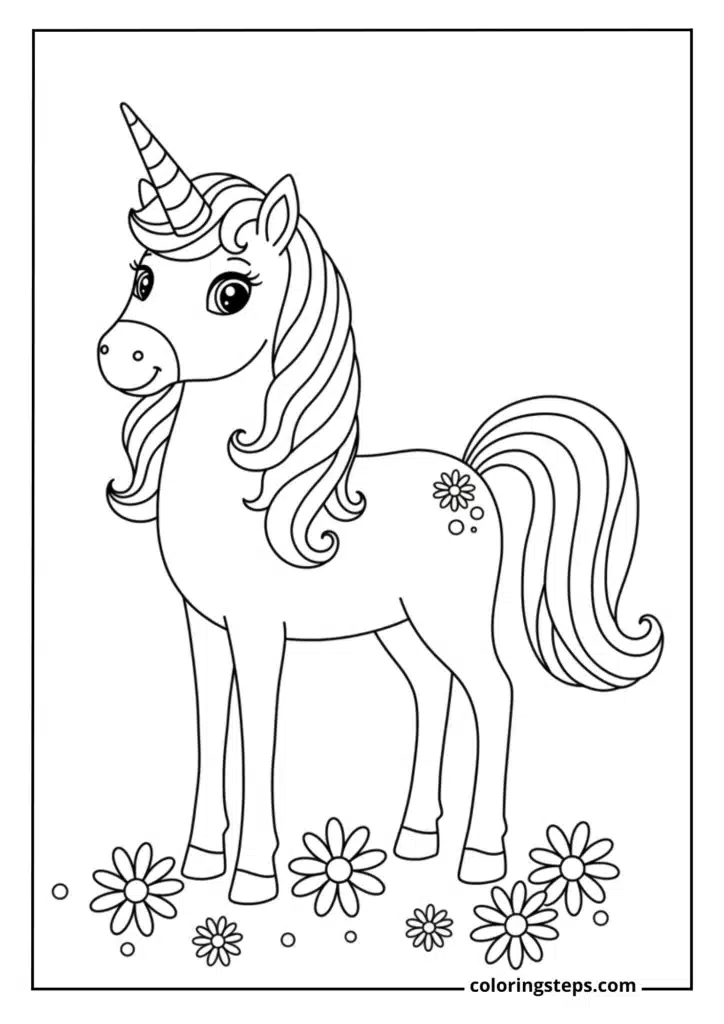 Standing Unicorn