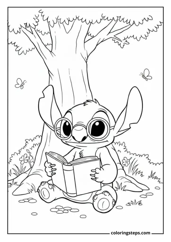Stitch Reading Time