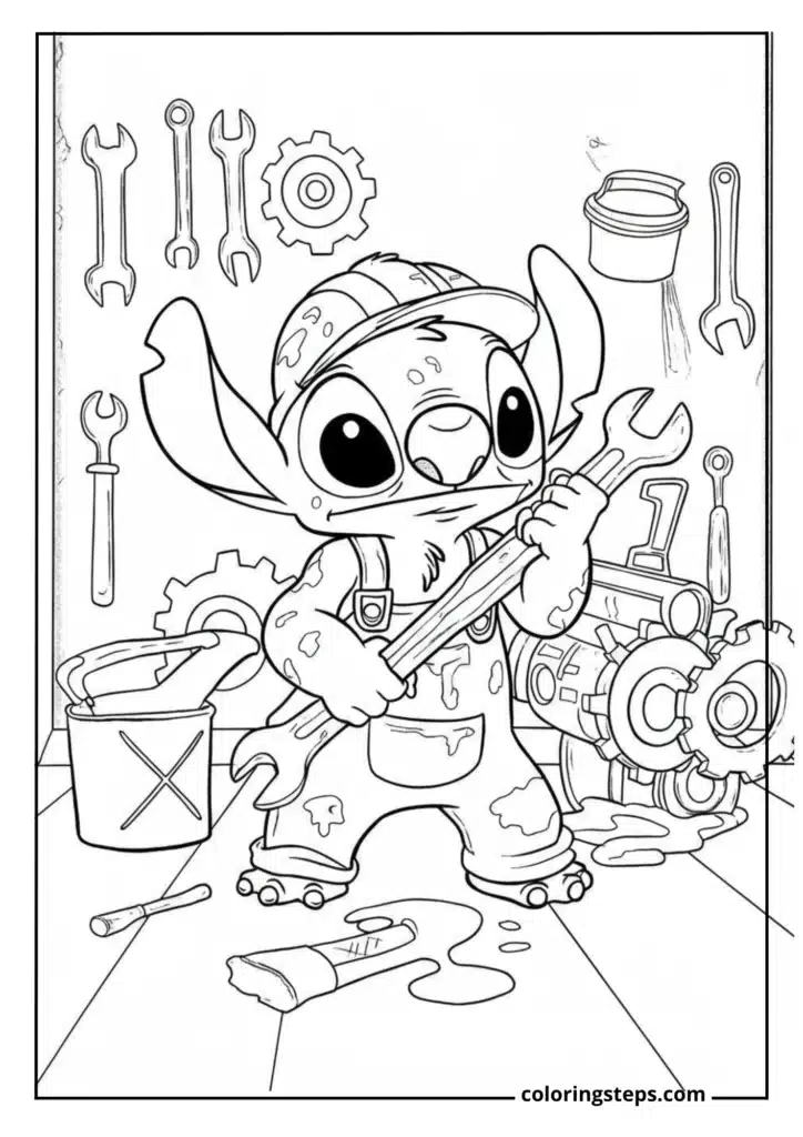Stitch the Mechanic