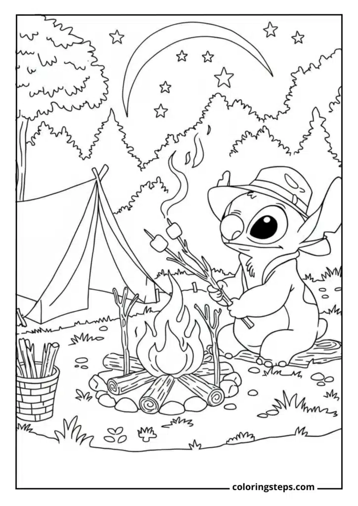 Stitch's Camping Trip