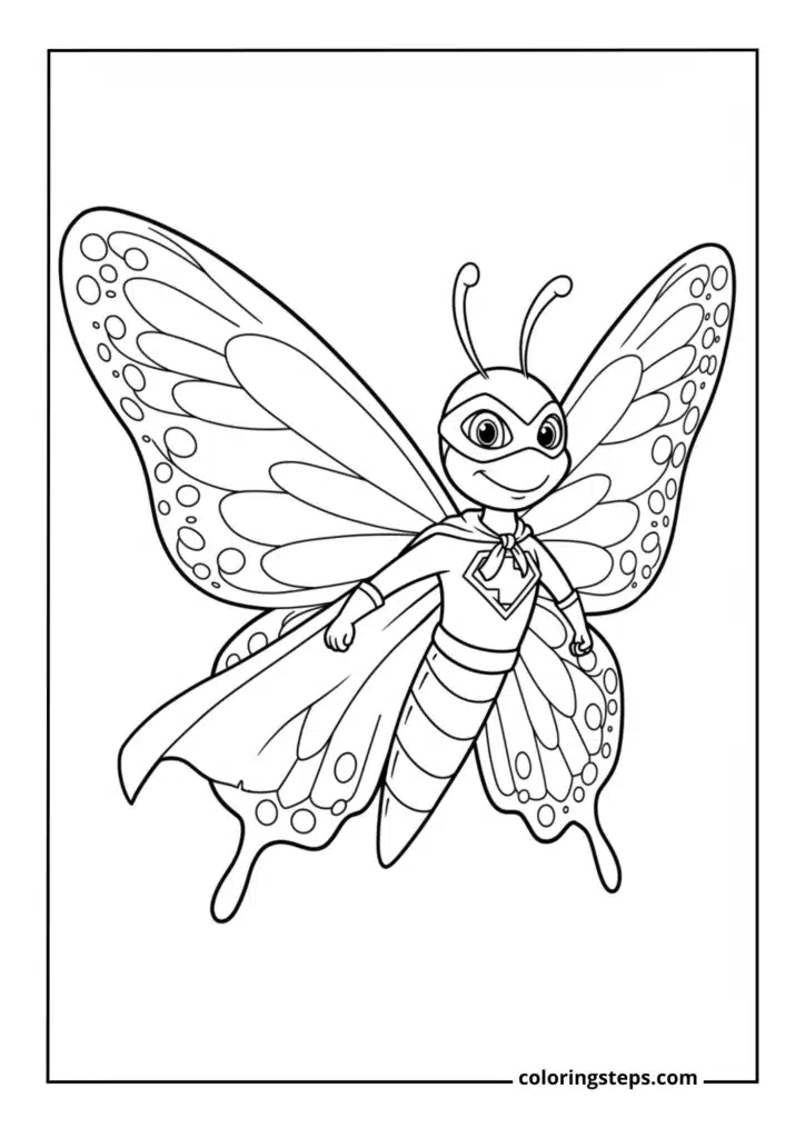 Superhero Butterfly