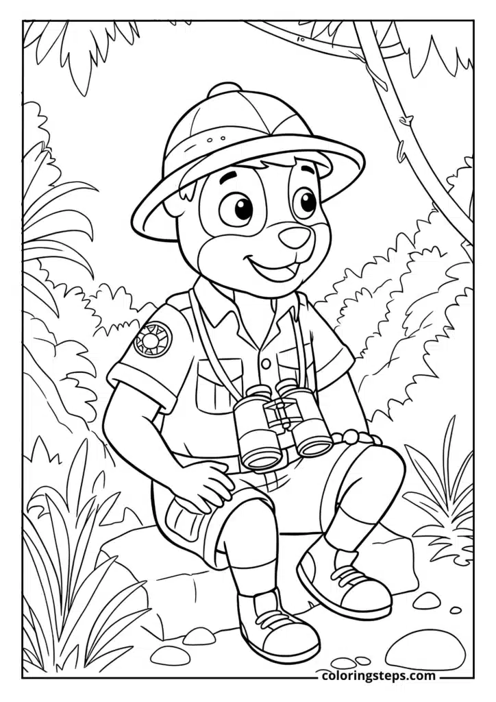 Tracker the Jungle Pup