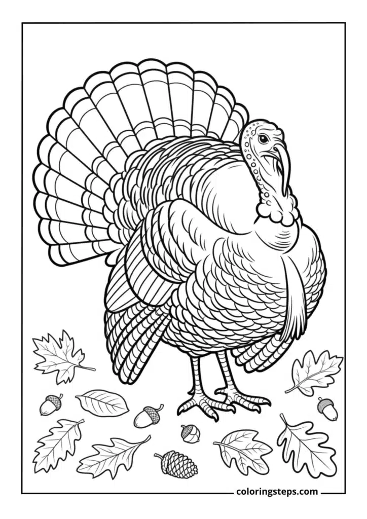 Traditional Turkey Centerpiece