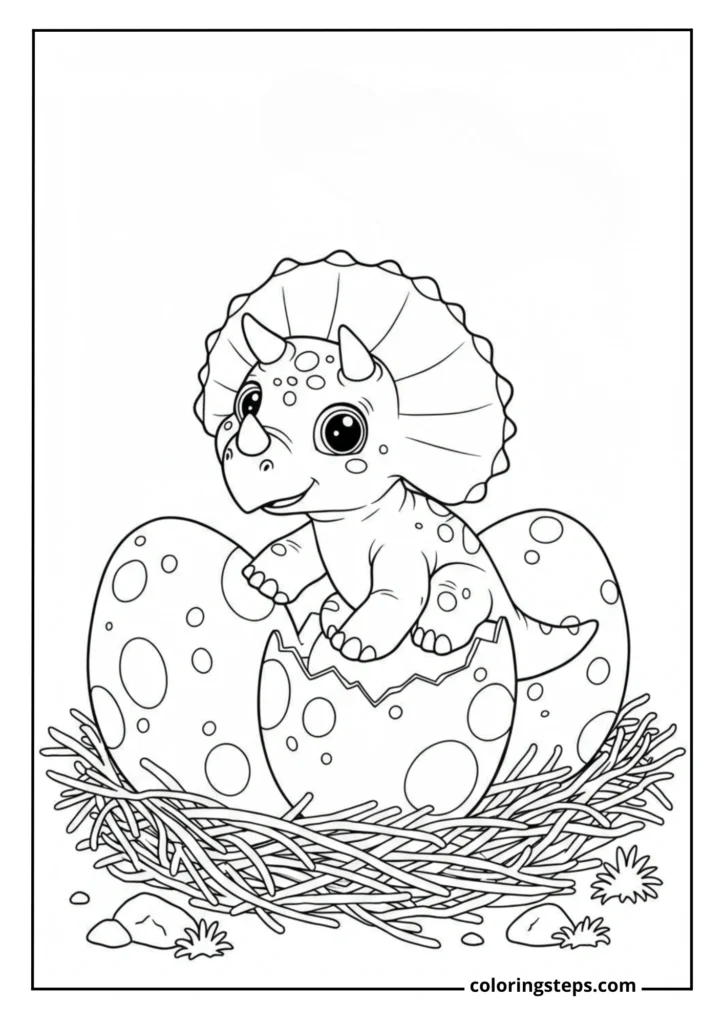 Triceratops Hatchlings