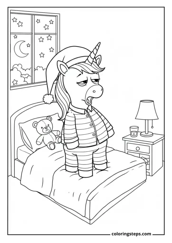 Unicorn in Pajamas