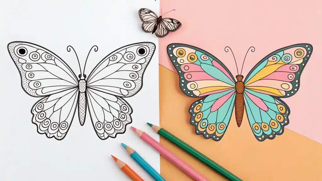 Butterfly Coloring Pages