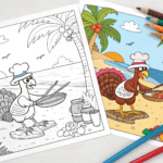 thanksgiving coloring pages