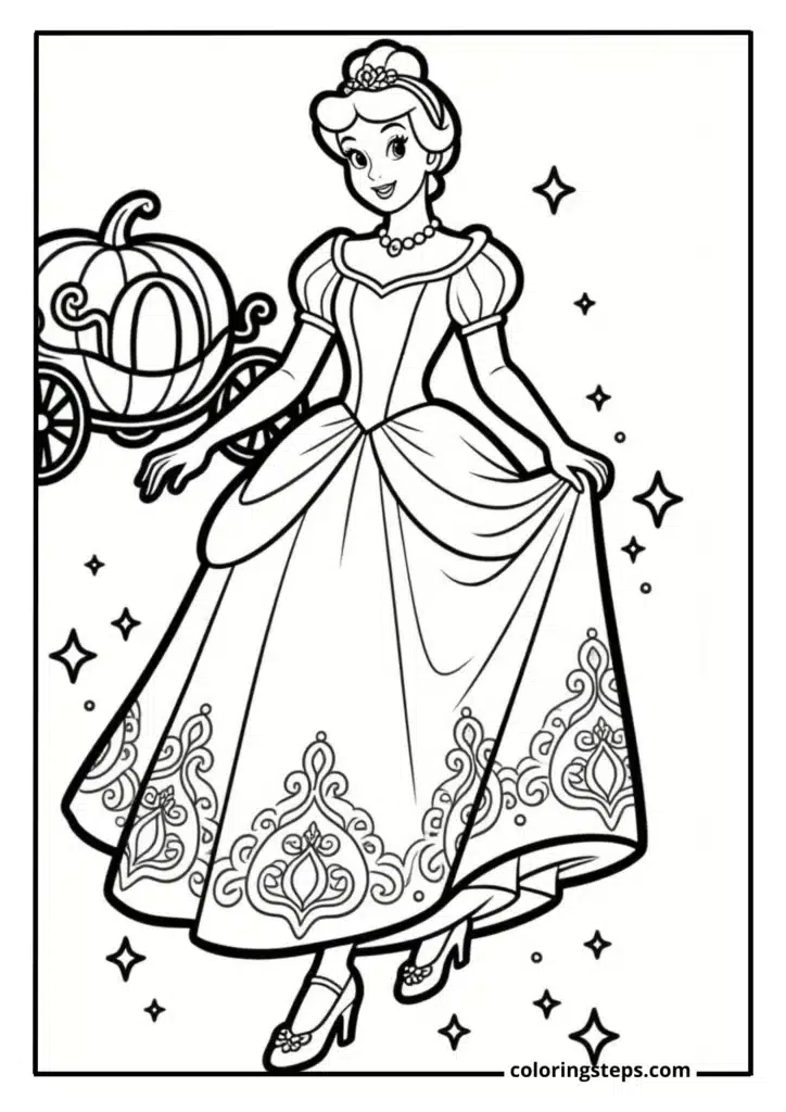 Cinderella's Ball Gown Transformation 2