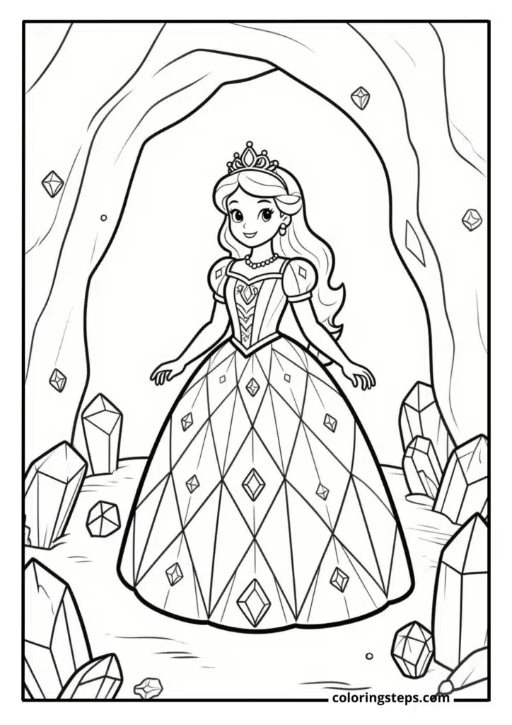 Crystal Princess in Gem Cave 1