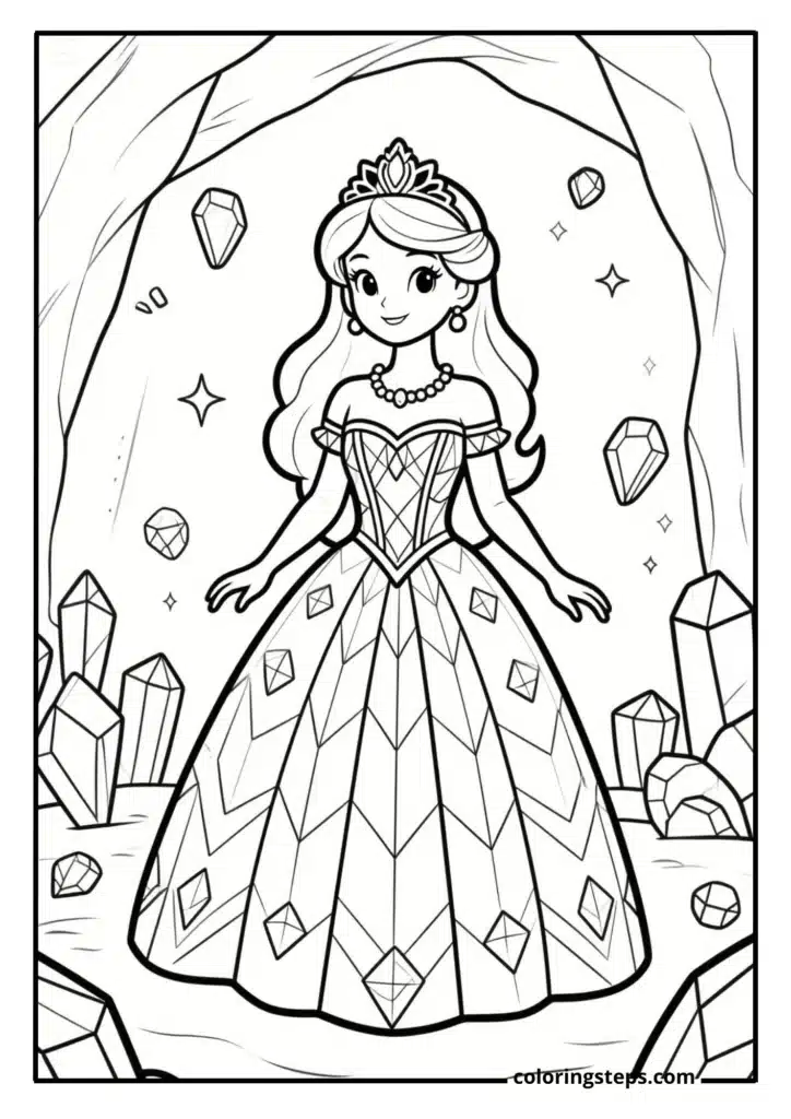 Crystal Princess in Gem Cave 2