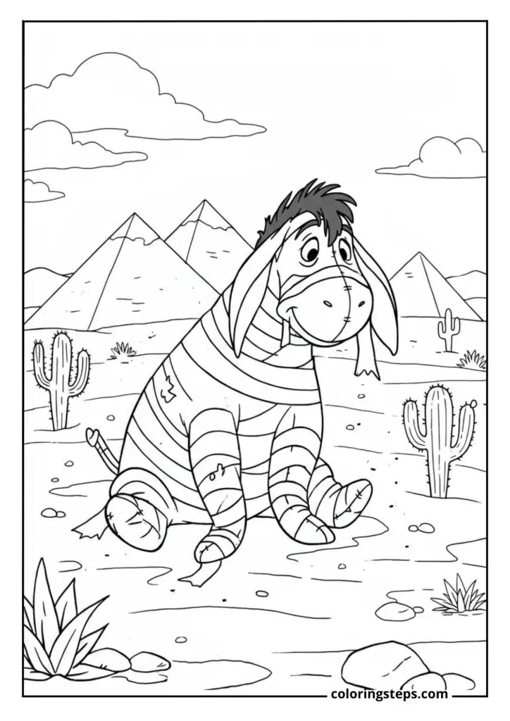 Eeyore Mummy Costume