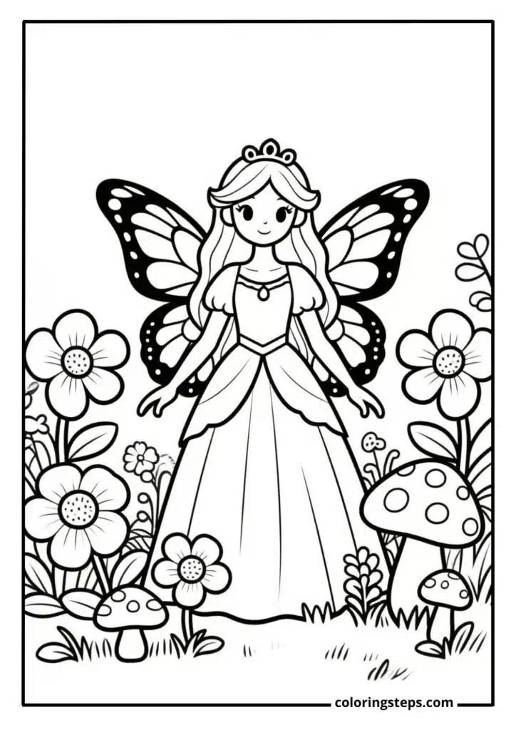 Fairy Princess with Wings
