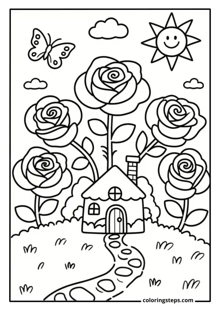 Fairy Tale Rose Garden