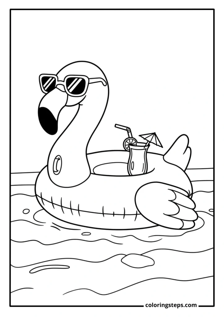 Flamingo Pool Float