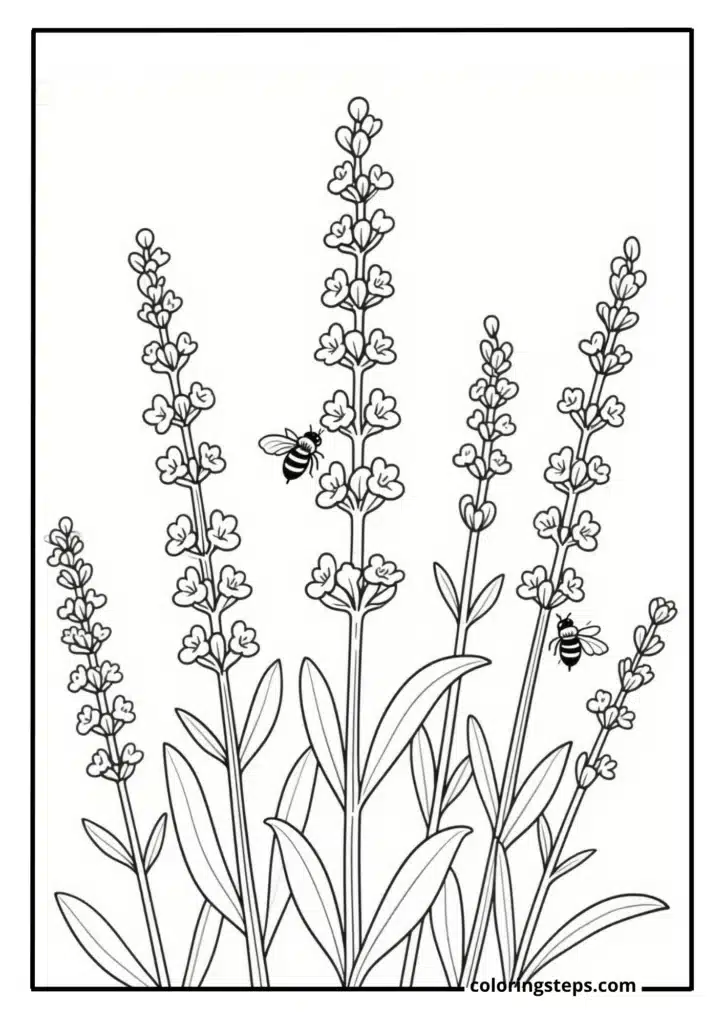 Fragrant Lavender Sprigs