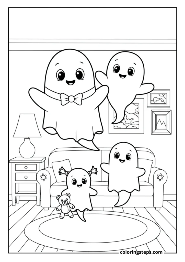 Friendly Ghost Family