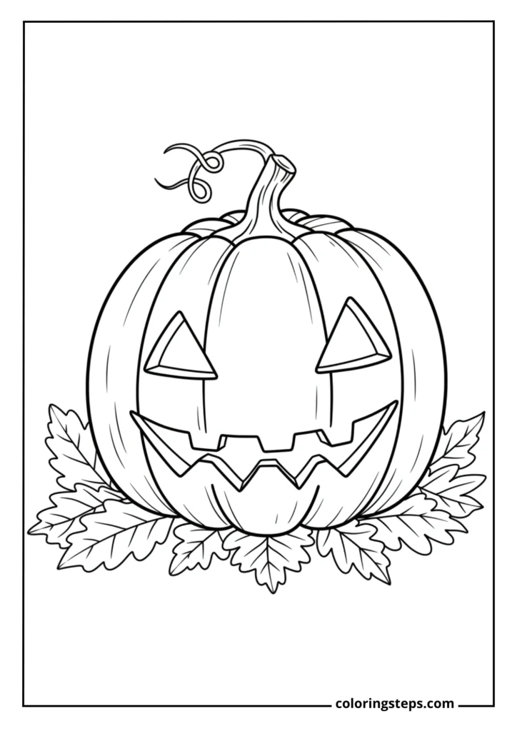Friendly Pumpkin Halloween