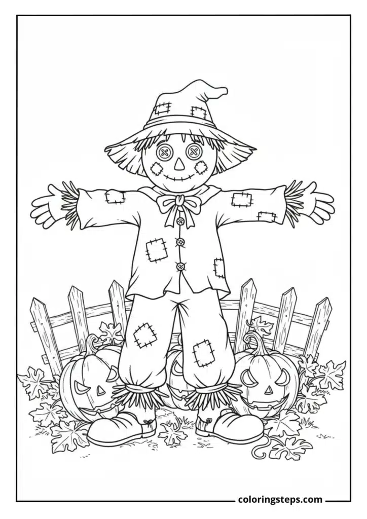 Happy Scarecrow Halloween