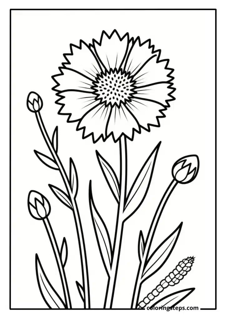 Meadow Cornflower
