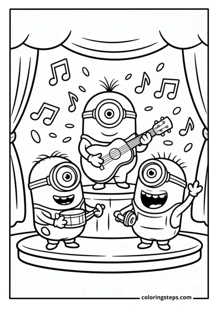 Minion Musicians Band