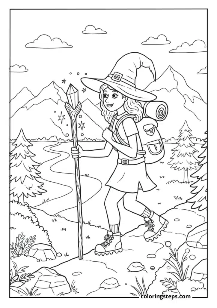 Mountain Witch Hiker